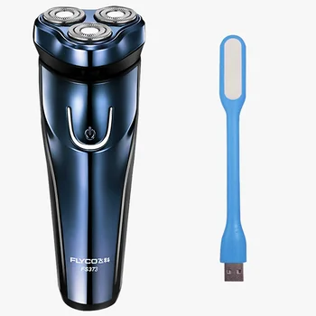 

Flyco Shaver Electric Men's Razor Shaver Regola Barba Elettrico Depilador a Laser Alat Cukur Rambut Electric FS373 - C USB Lamp