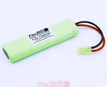 

Ni-MH 9.6V 1300mAh Battery for AGM MP008 5859-T FPS-420 Airsoft Rifl 1/2A_8SH