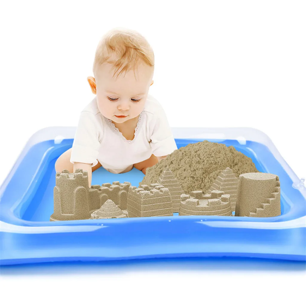 Inflatable Sand Tray Sand Table Children Kids Indoor Play Sand Mud Toy ✔GDP un 