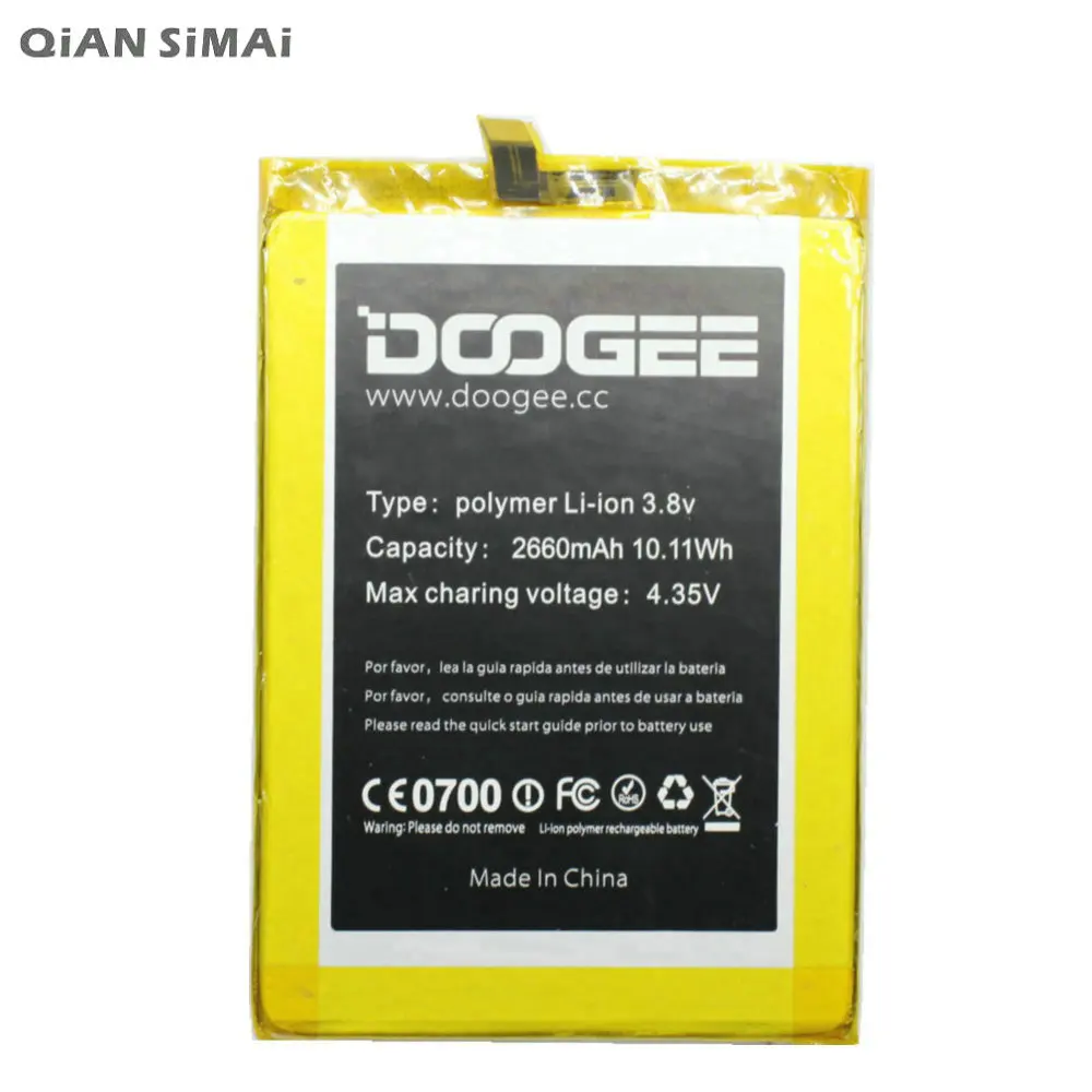 New 2660mAh F5 Li ion Rechargeable Replacement Phone Battery For DOOGEE