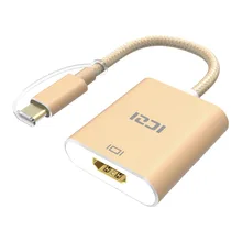 ICZI 3.1 USB C to HDMI 4K UHD Adapter Aluminum Body for MacBook Chromebook Pixel Yoga 900 Lumia 950 / 950XL USB-C Type-c HDMI