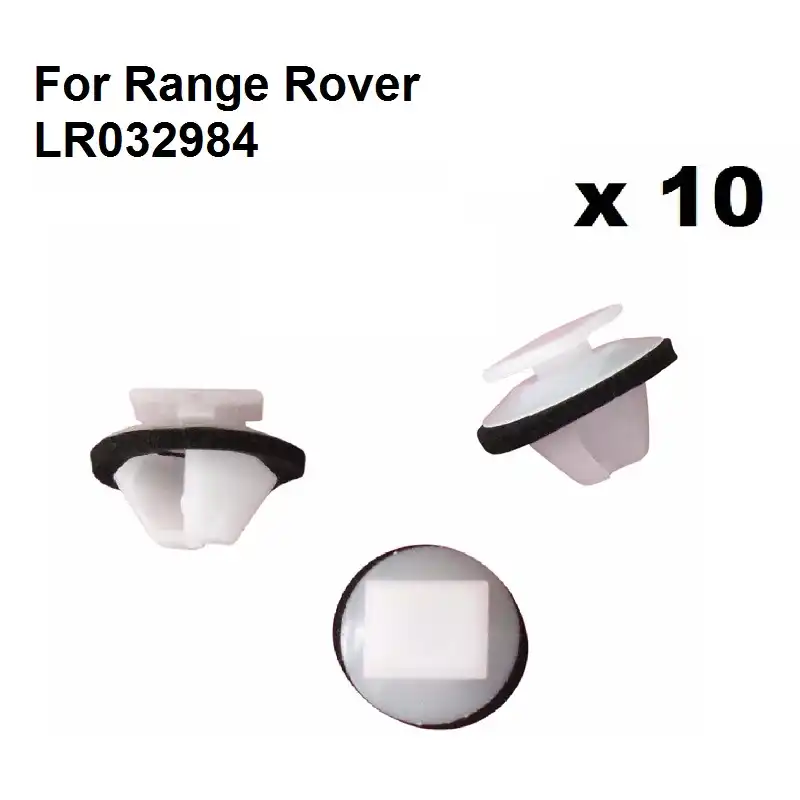 10x land//range Rover Trim moldeo Falda Clips 7-8mm