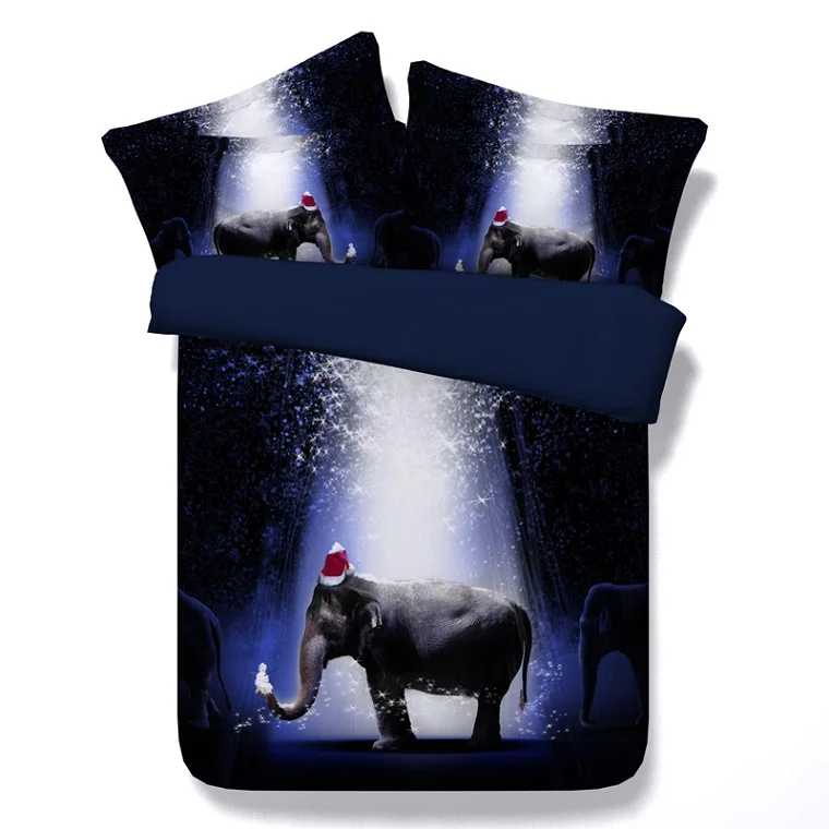 Twin elephant bedding set for adults double full queen super king size