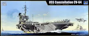 

Trumpeter 1/350 scale model 05620 US Navy "Constellation" aircraft carriera CV-64