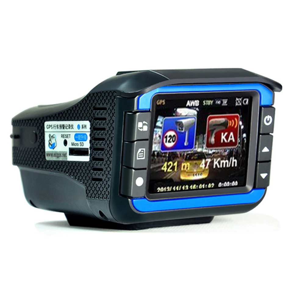 Best 2 In 1 Anti Laser Car Radar Detector G-sensor DVR Camera Recorder 140 Degree Lens HD 720P Russian&English Version CY960-CN