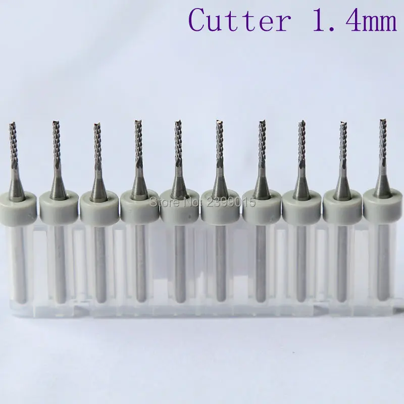

10pcs Carbide tungsten carbide engraving micro PCB cutter 3.175 * 1.4mm, milling machine dedicated, CNC router tools, drilling