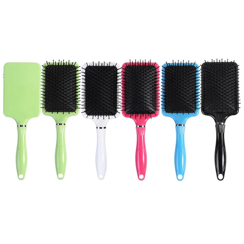 Kemei Fashion Plastic Hair Brush Brushes Wet Dry Hairs Care For Women SPA Massager Comb for
