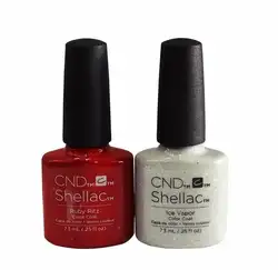 CND shellac УФ Гель-лак для льда, рубиновый Ритц без коробки