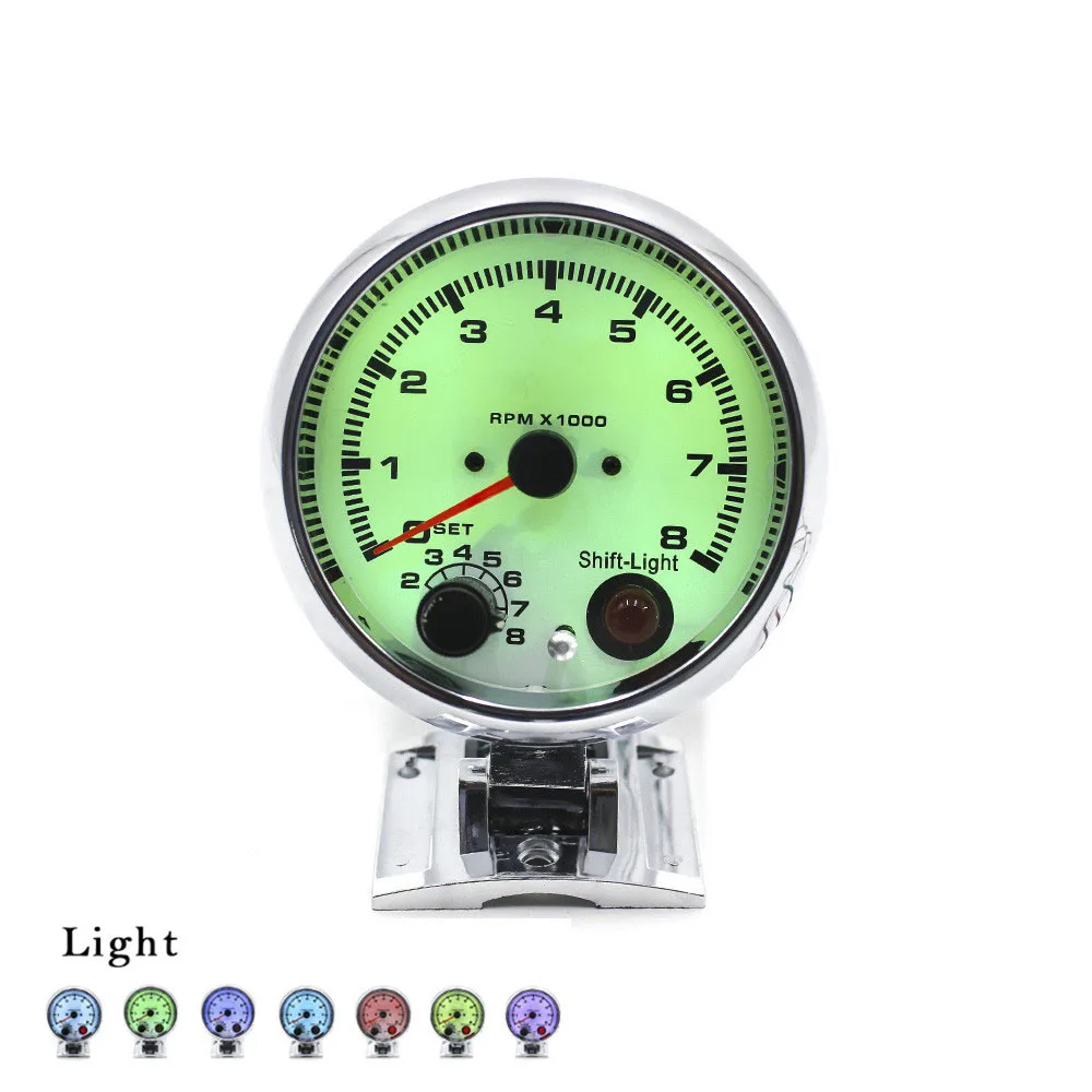Buy Cool 3.75" Tachometer 7 Color Selectable Display