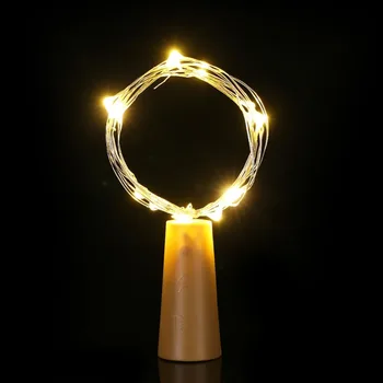 

15 LED Copper Wire String Light with Bottle Stopper Led Lights Decoration Fairy Lamp Party Home Christmas Wedding Decoration