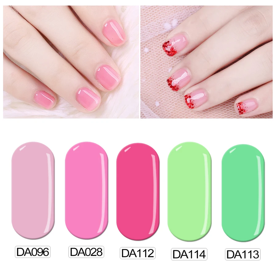 Translucent UV LED Gel Nail Polish 290 Pure Glitter Gelpolish Colors