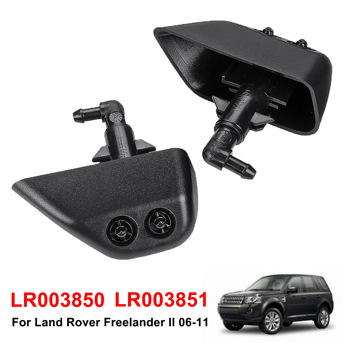 LR003851 LR003850 автомобильный левый и правый Омыватель фар сопло для Land Rover freelander 2 LR2 2006-2011