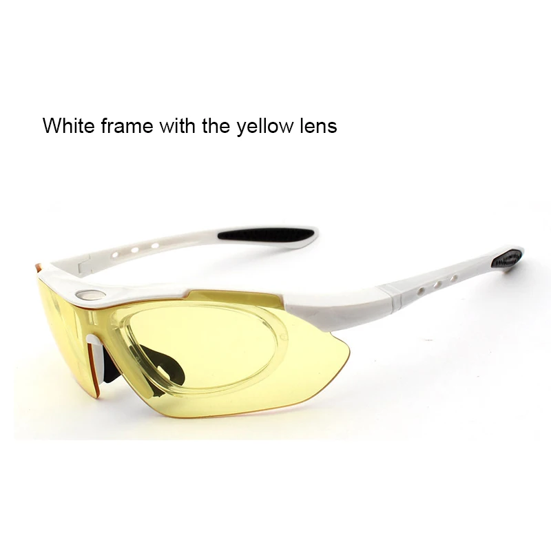 Polarized Cycling Sunglasses Outdoor Sport Windproof eyewear Mountain Bike Motorcycle Sun glass accessories 1 frame 5 lens/lot