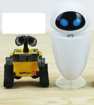 Мультипликационная стена E Walle Eve Robot figura modelo juguete 6 8 см|Игровые фигурки и
