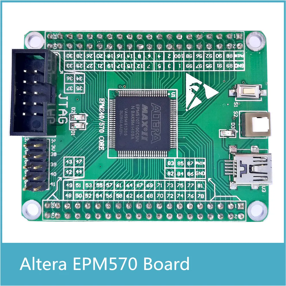 

Altera MAX II EPM570 CPLD Development Board Experiment Board Core board