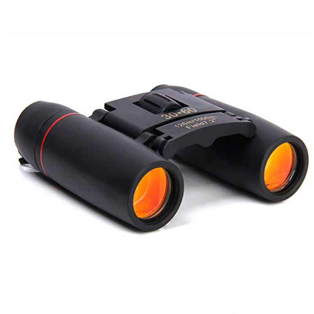 

Binoculars Zoom Telescope 30x60 Folding Binoculars Magnifier For Outdoor Travelling Hunting Camping 1000m Can Use In Night