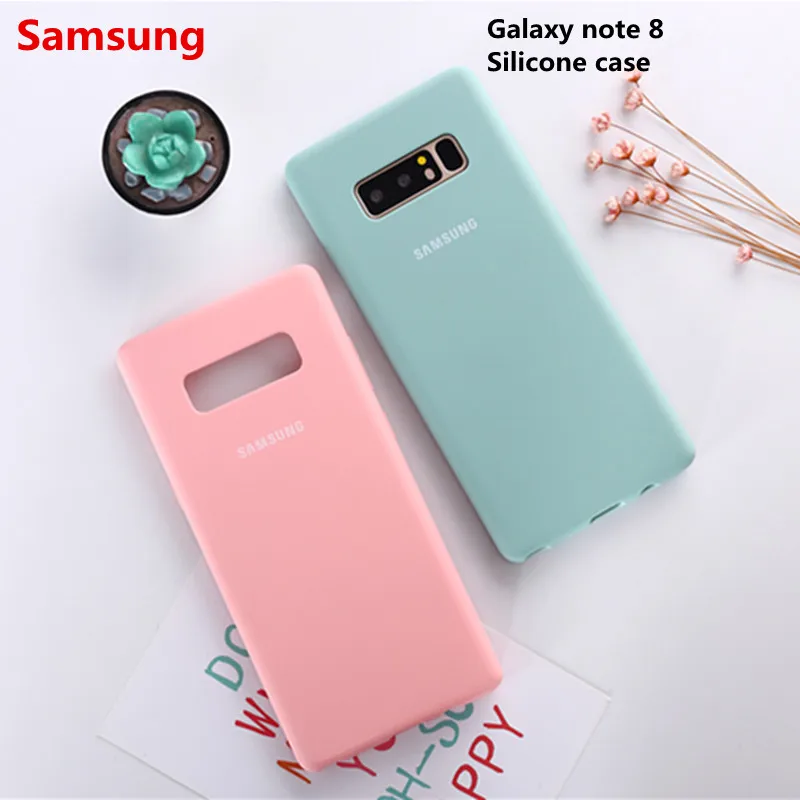 100% original Samsung note 8 case Liquid silicone back