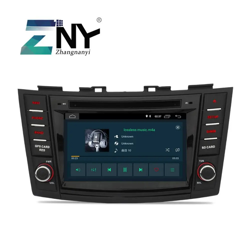 Top 7" HD Android 8.1 Car GPS Stereo For Suzuki Swift 2011 2012 2013 2014 2015 Auto DVD Radio WiFi Audio Video Player Backup Camera 2