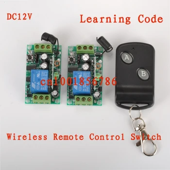 

12V1CH RF wireless remote control switch system 2receivers&1 transmitter independently Momentary&Toggle adjustable.garage doors