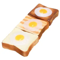 Squishyed Игрушка хлеб тост с яйцо замедлить рост с упаковки подарочной Декор мягкая Squishying игрушки новинка для детей Детский
