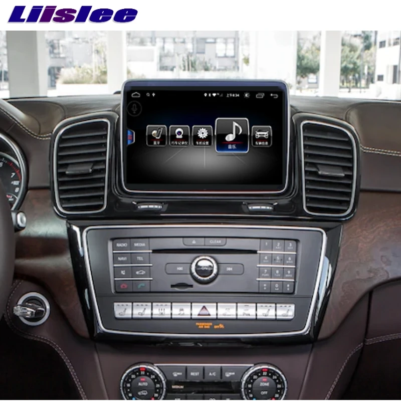 Для Mercedes Benz MB GLE ML M Class W166 Liislee автомобильный мультимедийный плеер NAVI CarPlay автомобильный Радио gps навигация