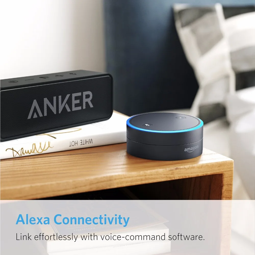 Anker Soundcore портативная беспроводная Bluetooth колонка с двойным драйвером Насыщенные
