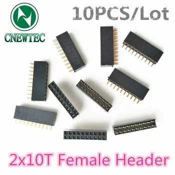 

10PCS/Lot 2x10T 2*10T 2x10PIN 2*10PIN Female Header Double row