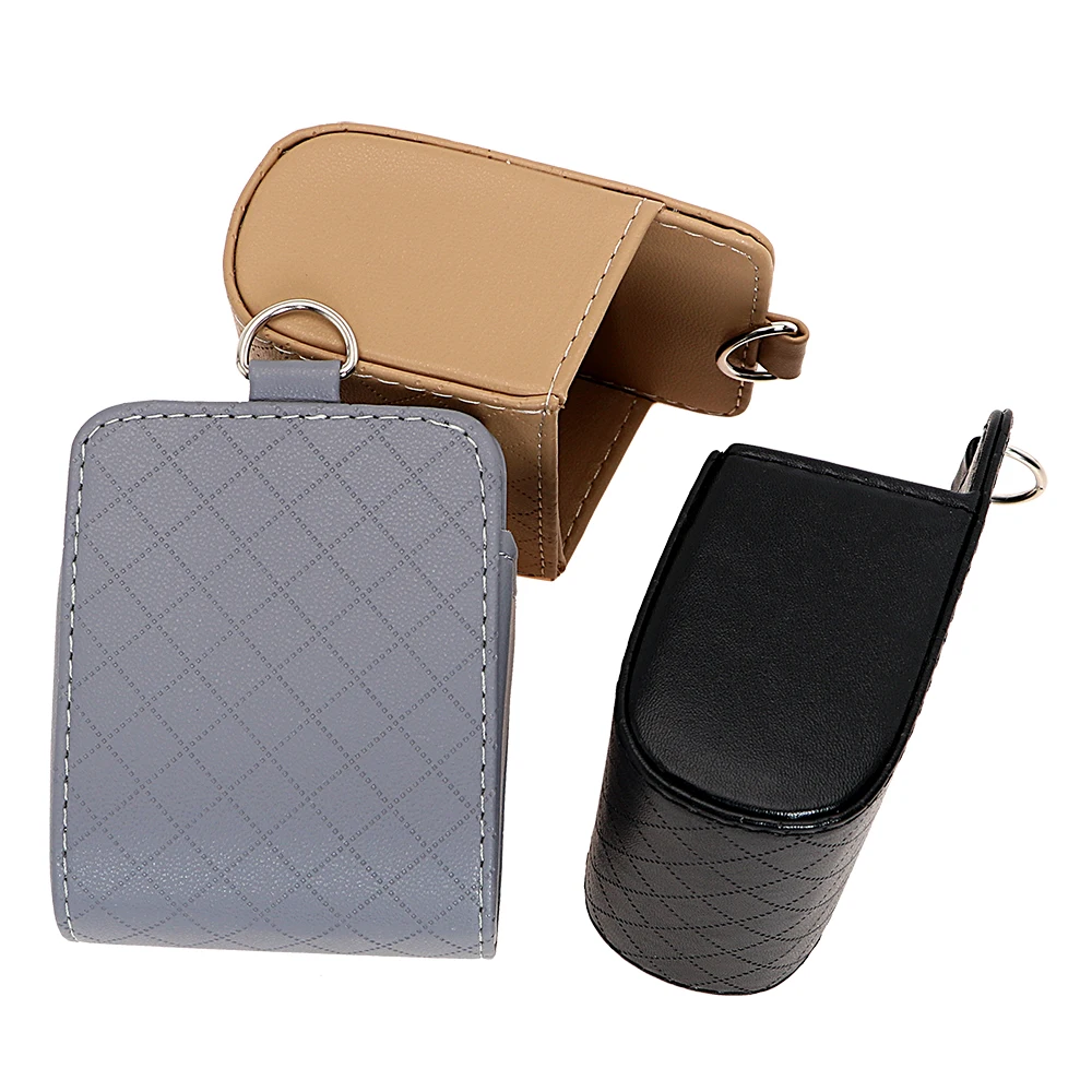 YOSOLO Universal PU Leather Storage Bag Outlet Vent Tidy Storage Pocket Car Organizer Car-styling YOSOLO Universal PU Leather Storage Bag Outlet Vent Tidy Storage Pocket Car Organizer Car-styling