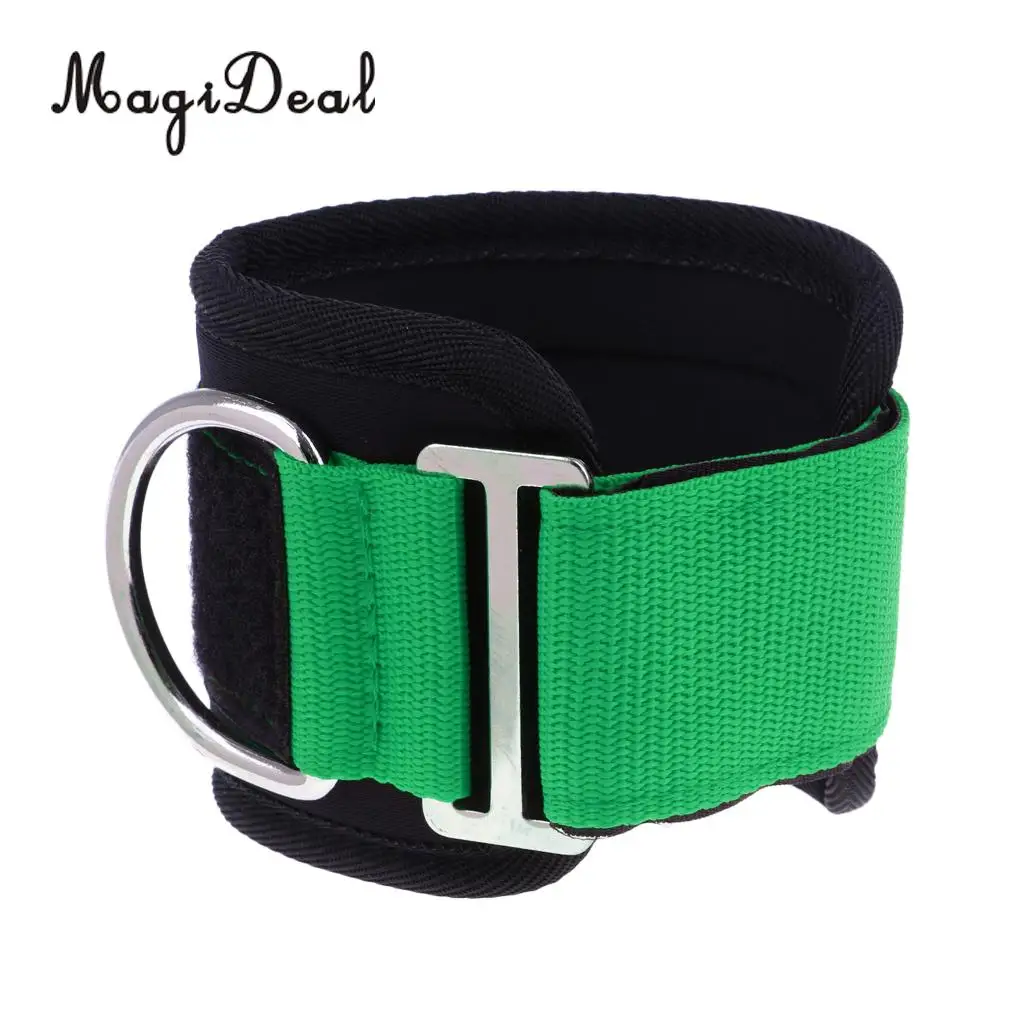 MagiDeal Ankle Anchor Strap D-ring Gym Leg Pulley Strap Lifting Fitness Exercise Strength Ankle Strap Belt Training Equipment
