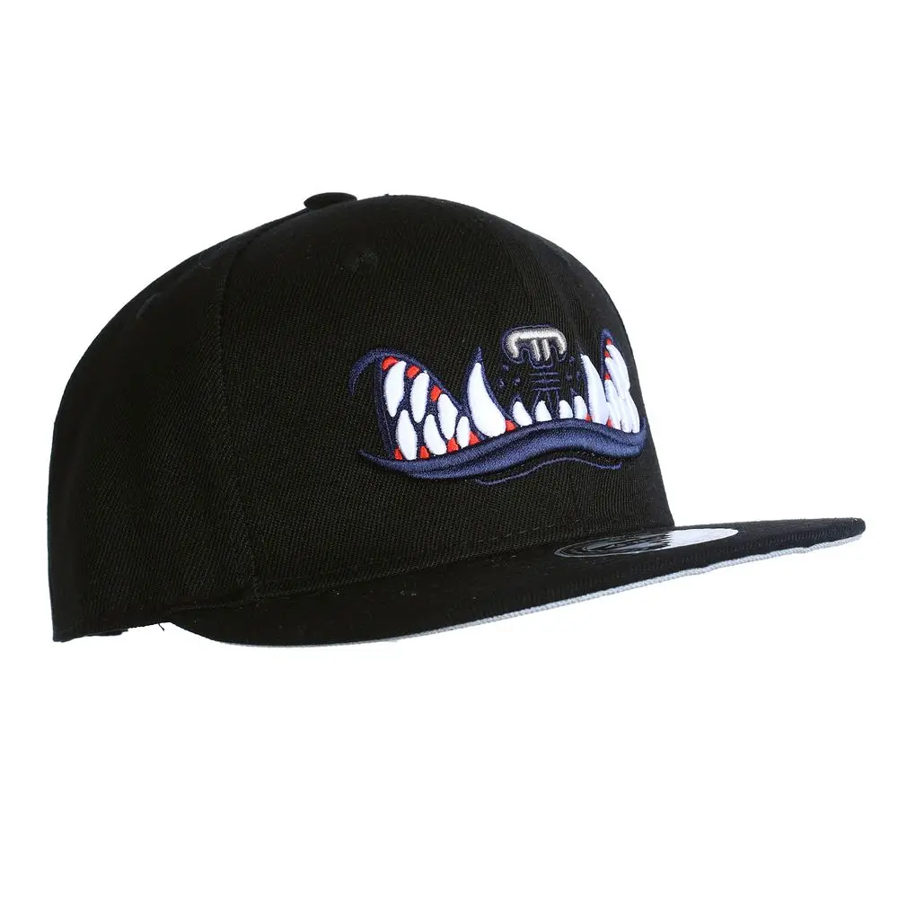 flat brim running hat