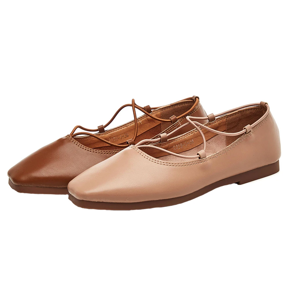 Grand Bouche 2018 Chaussures Nouveau Plat Profonde Sauvage mère Simples Ardoisé Jane kaki Femelle Peu Rétro Femmes Mary wSvxXq
