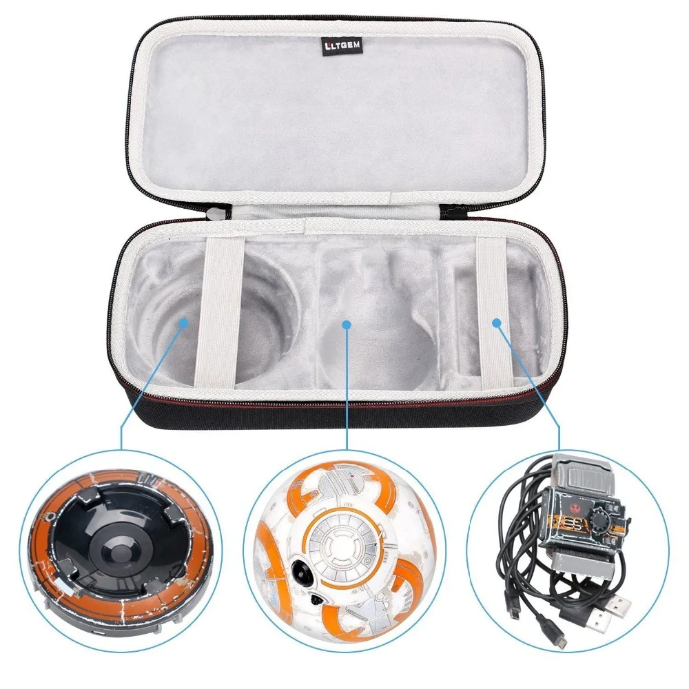

LTGEM Storage Travel Protect Carrying Case for Sphero Star Wars BB-8 Droid and Force B