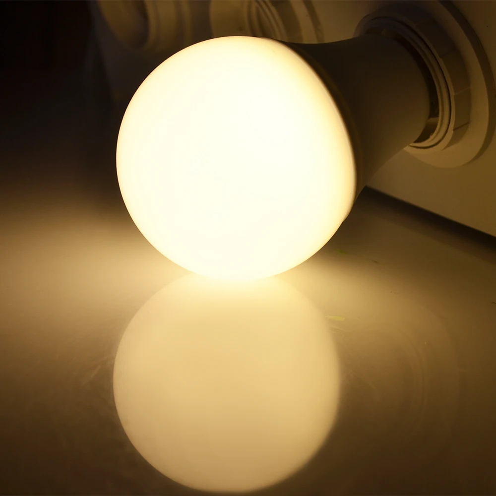 Goodland светодиодный светильник E27 3 Вт 5 Вт 7 Вт 9 Вт 12 Вт Светодиодный светильник Smart IC 220 В 110 В SMD 5730 светодиодный светильник энергосберегающая лампа накаливания Bombillas - Испускаемый цвет: Тёплый белый