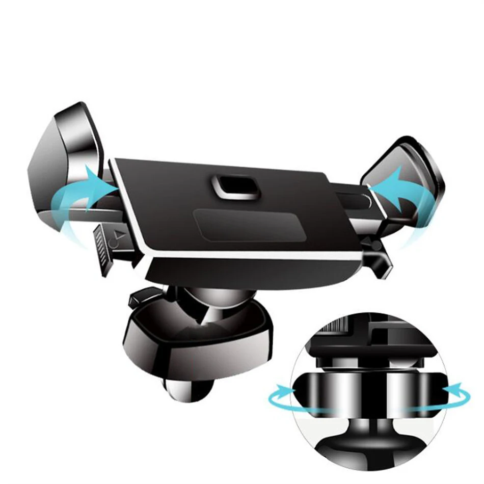 

Car Phone Holder For iPhone X 8 7 6S Pop Mini Air Vent Mount Holder 360 Rotation Car Holder For Phone in Car Phone Holder Stand