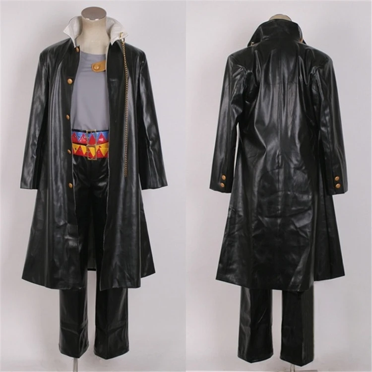 

JoJo JoJo's Bizarre Adventure Cosplay Jotaro Kujo Cosplay Costume Anime Cosplay Outfits Suits Black Uniform Halloween Costumes