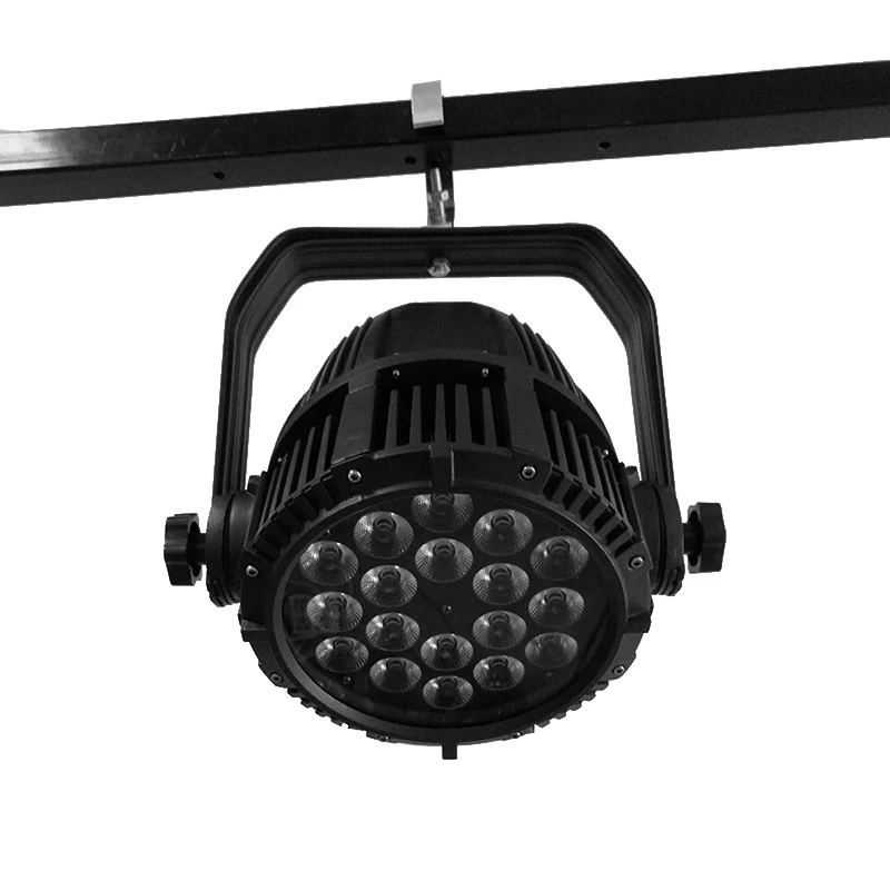 4 шт. водонепроницаемый светодиодный Par 18x12 Вт RGBW сценический эффект DMX512 Освещение