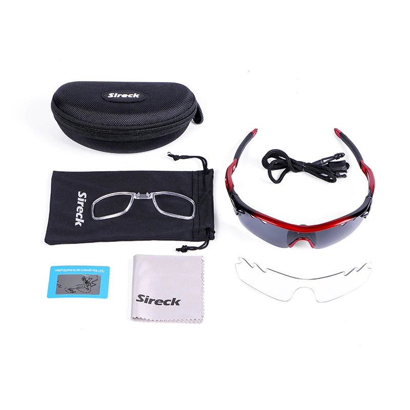 Sireck спортивные солнцезащитные очки Открытый Солнцезащитные очки для рыбалки поляризованный фотохромный Для женщин Для мужчин UV400 очки велосипедные походные очки