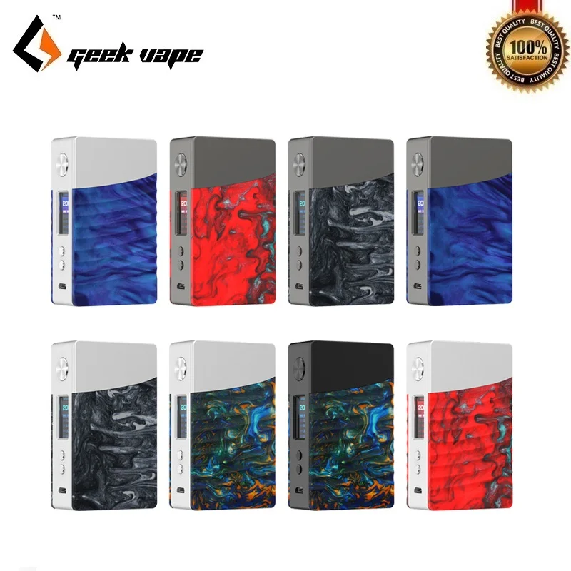 

Original Geekvape Nova Box Mod 200W 18650 TC Mods Powered By AS200 Chipset for Zeus Dual RTA Vape Tank VS Drag Mod Vaporizer