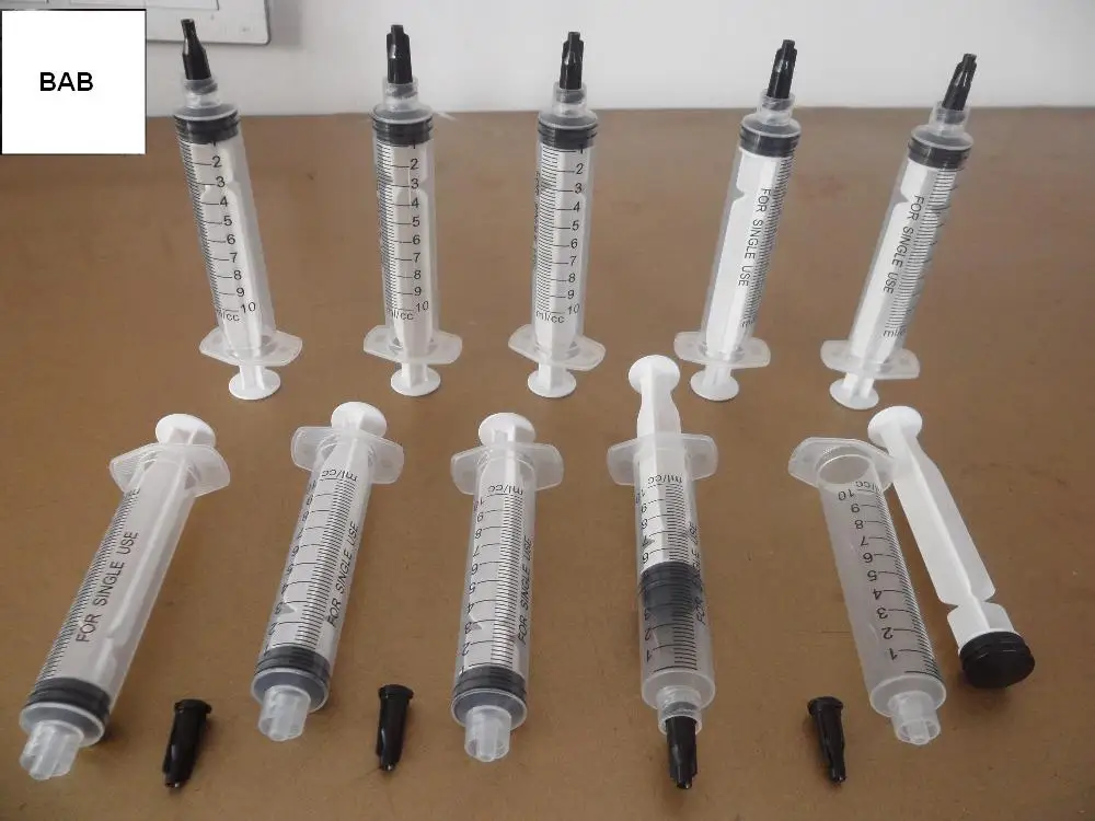 50 set x 10ml Luer lock Industrial dispensing Syringes(glue syringe