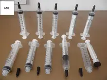 50 set x 10ml Luer lock Industrial dispensing Syringes glue syringe sealant epoxy syringe liquid dispenser