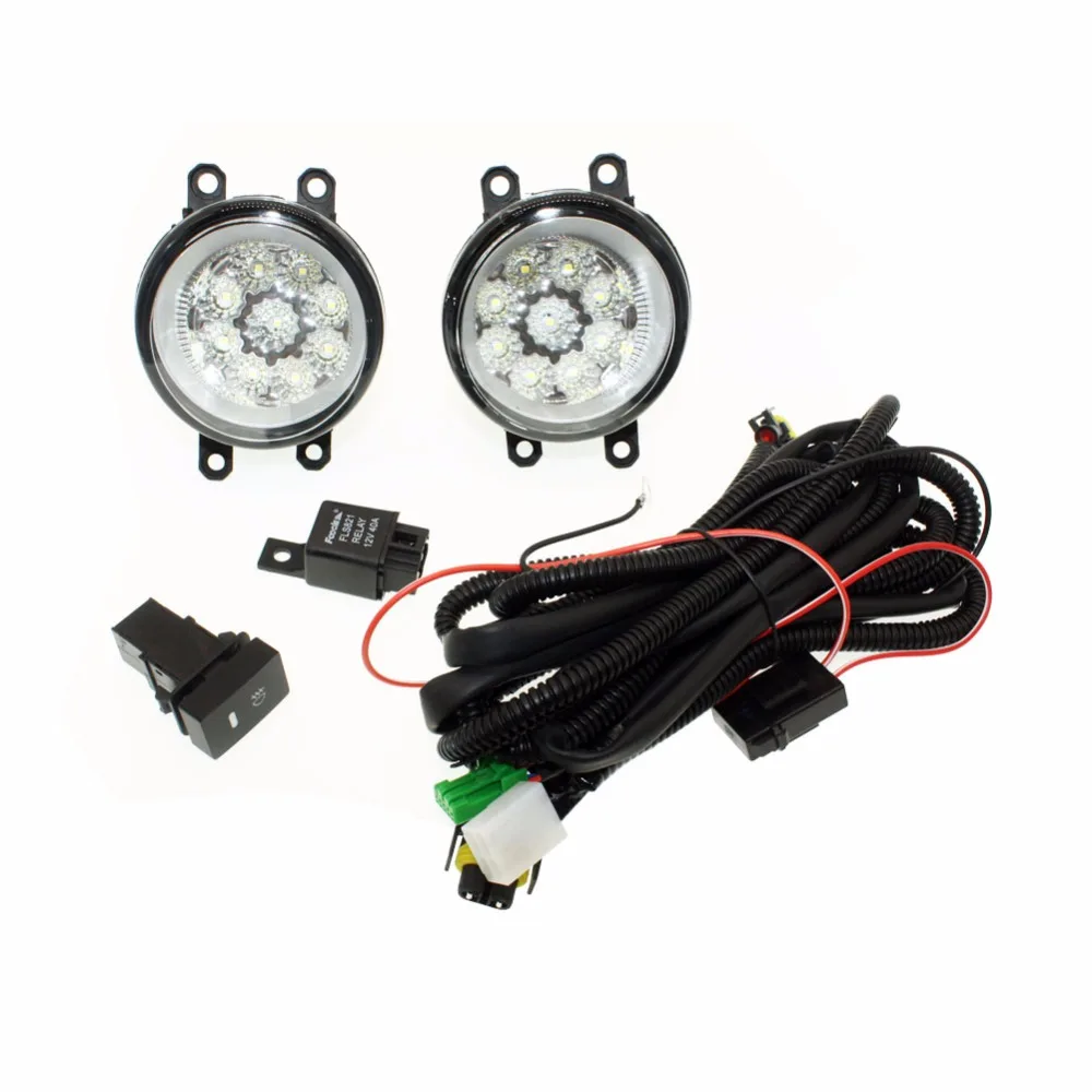 For DAIHATSU matter mpv 36 M4 H11 Wiring Harness Sockets Wire Connector Switch + 2 Fog Lights DRL Front Bumper Halogen Lamp -in Car Light Assembly from ...