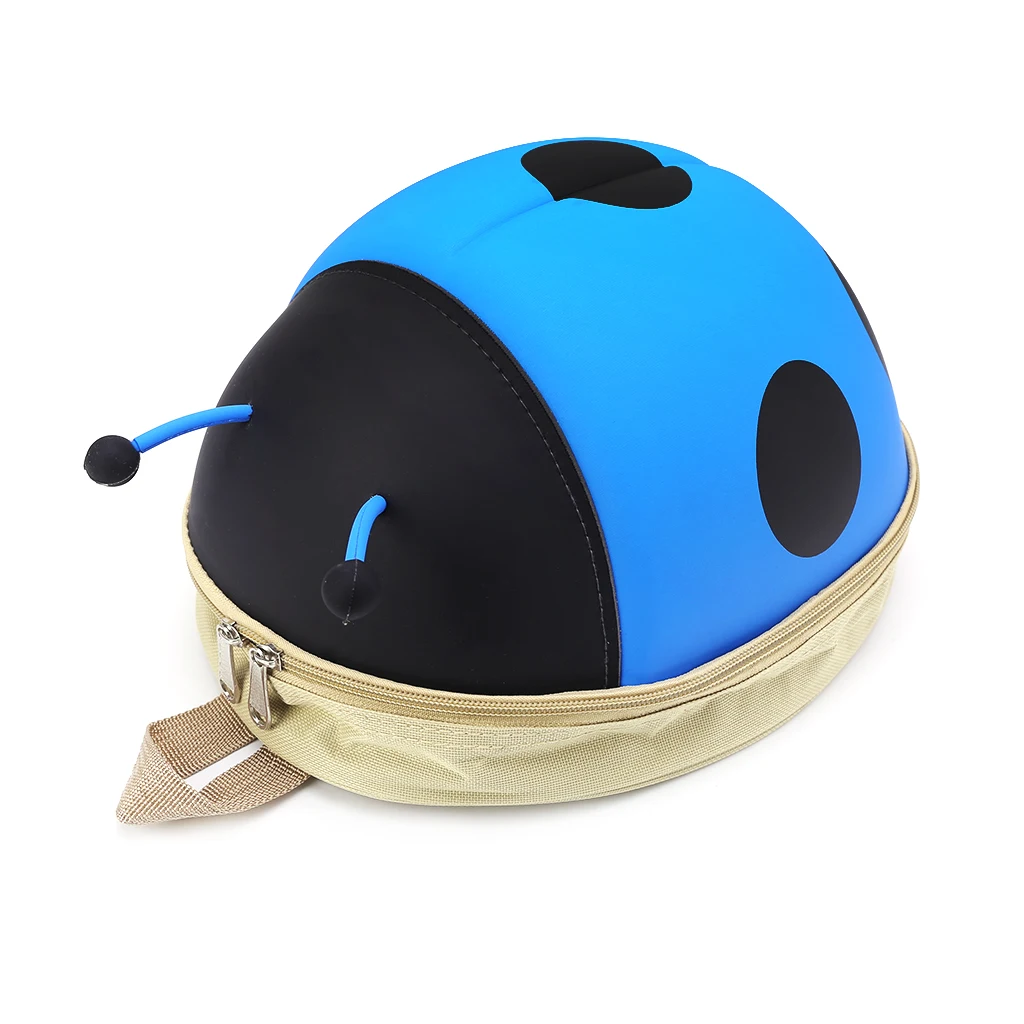 

High Quality Kids Backpack Ladybug Beetle Backpack Kindergarten Children School 3D Cartoon Travel Bags