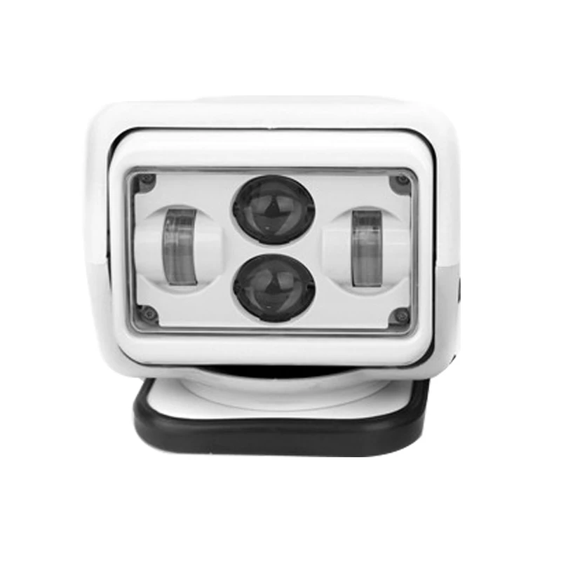 

7Inch 360 Degree Remote Control 4D Led Search Light 60w Marine Searchlight Spot Headlight for Boats Car Vehicle Off road 1PCS