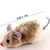 Horloge de printemps puissance peluche souris | Jouet de chat, chien de jeu, jouet à mouvement mécanique, Rat accessoires d'animaux ► Photo 3/6