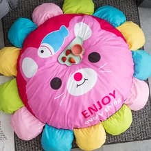 Мультфильм Ковры подсолнечника Детские Playmat КИТ печати ковер 160*160 см Home Decor Малыш номер коврик антискользящий коврик моющийся съемный