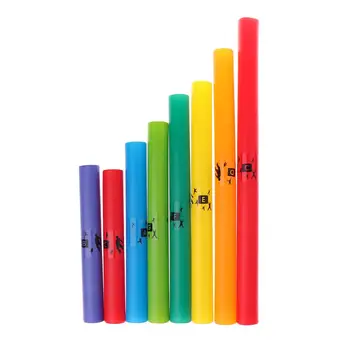 

Tooyful Exquisite Colorful Diatonic Scale C G E Percussion Instrument Tubes Kids Musical Toys Gift