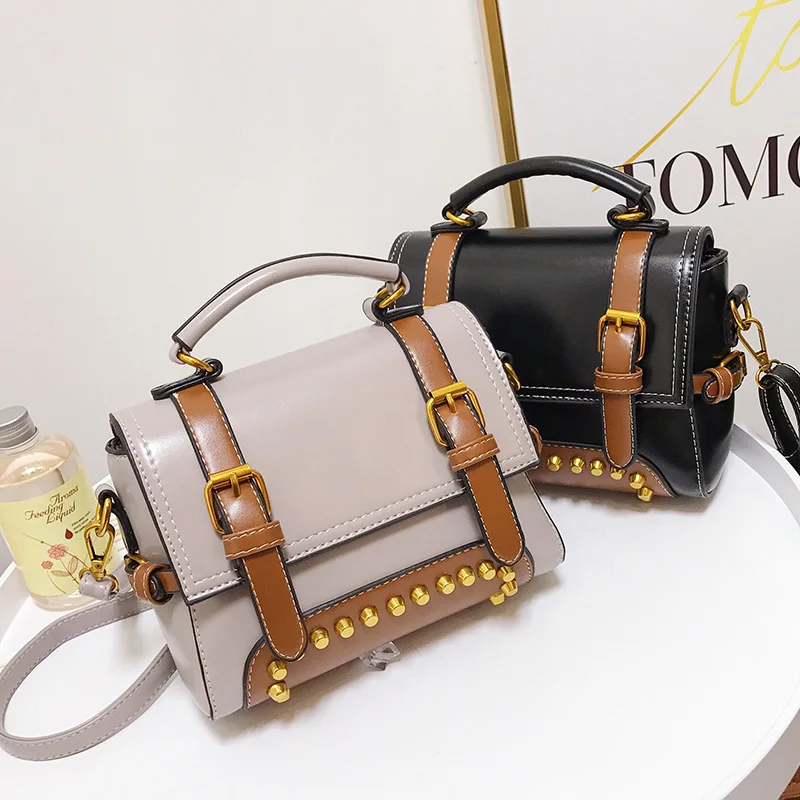 

Scurtain Satchel Women Messenger Bags Office Ladies Briefcase Retro Designer Handbags School Shoulder Bags 2018 Bolsa Feminina