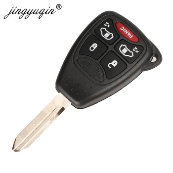 Keyforkess 2/3/4/5/6 pulsante custodia a distanza per auto chiave Shell per Chrysler 300 Aspen Dodge Dakota Durango Jeep Grand Cherokee Commander - Jingyuqin 2 3 4 5 6 pulsante custodia a distanza per auto chiave Shell per