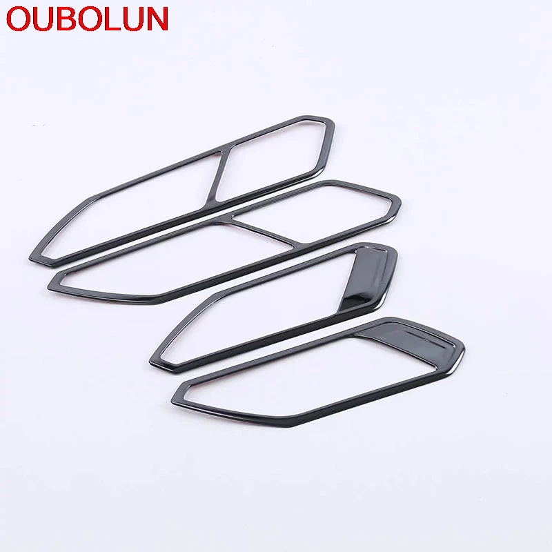 OUBOLUN для Volkswagen Tiguan MK2 2017 2018 2019 наклейка на внутреннюю дверную ручку чаша крышка