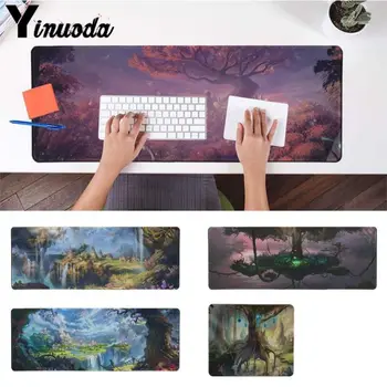 

Yinuoda New Printed Fantasy Town Tree gamer play mats Mousepad Size for 180*220 200*250 250*290 300*900 and 400*900*2mm